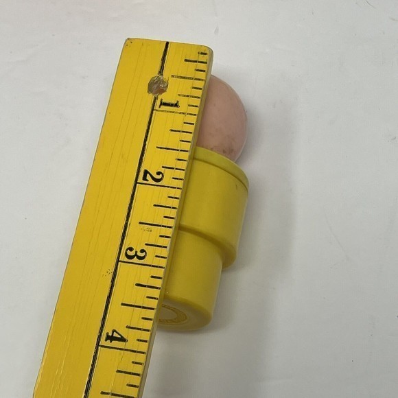 Vintage Fisher‎ Price Little People Chunky 1974 Boy Yellow 3” 1984 Motorcycle - Picture 8 of 11